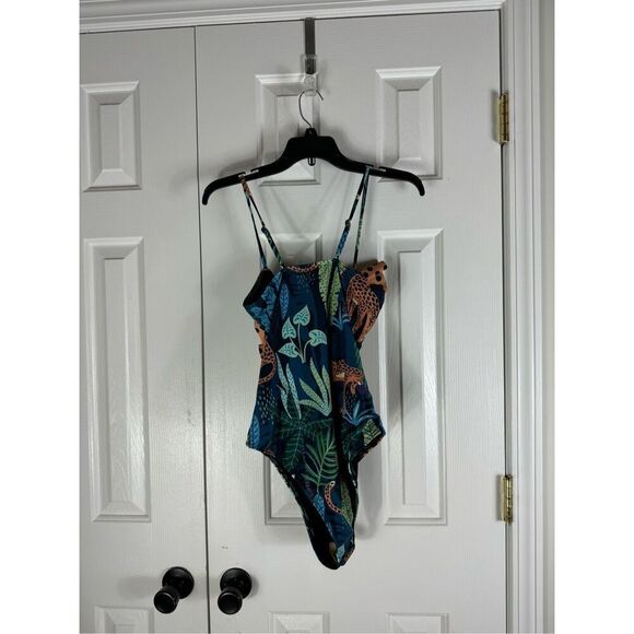 New Womens Safari Style Swim Suit Size M - Picture 3 of 4